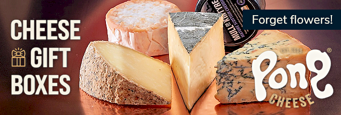 Pong Cheese - Forget Flowers - Cheese Gift Boxes