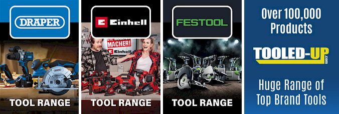 Tooled-Up - Huge Range of Top Brand DIY Power Tools