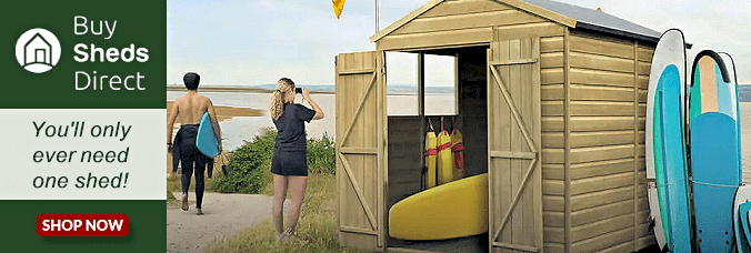 Buy Sheds Direct - You'll Only Ever Need One Shed!