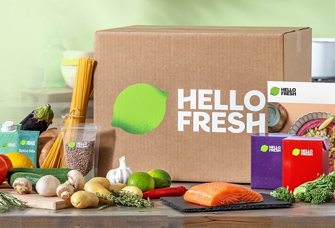 Link to the HelloFresh website